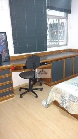 Ótimo apartamento frente mar, muito amplo beirando 280 m2, mobiliado, com sala, sala intim - Foto 5