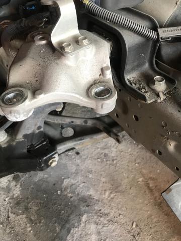 Calço/coxim caix de marcha Honda fit 2016