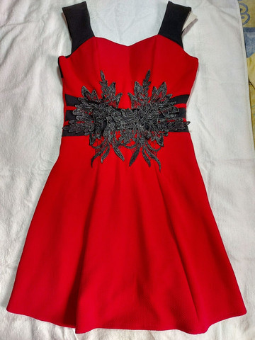 olx vestido vermelho