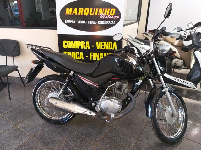HONDA CG 125I FAN PRETO