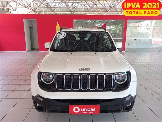 JEEP RENEGADE 2021 1.8 16V FLEX LONGITUDE 4P AUTOMÁTICO