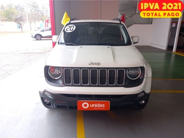 JEEP RENEGADE LONGITUDE 4X2 1.8 FLEX AUTOMÁTICO 2020