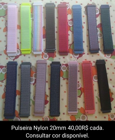 Pulseira de Nylon para Amazfit Bip U - Foto 5