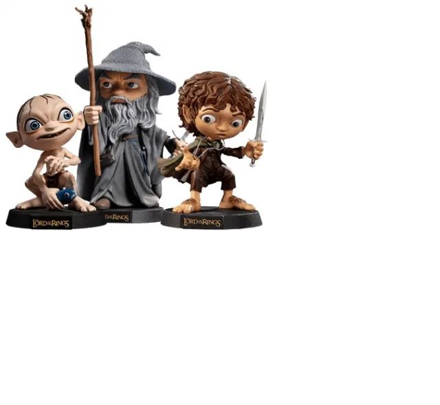 Iron Studios Minico Heroes Senhor dos Anéis: Gollum Mini Co. Boneco