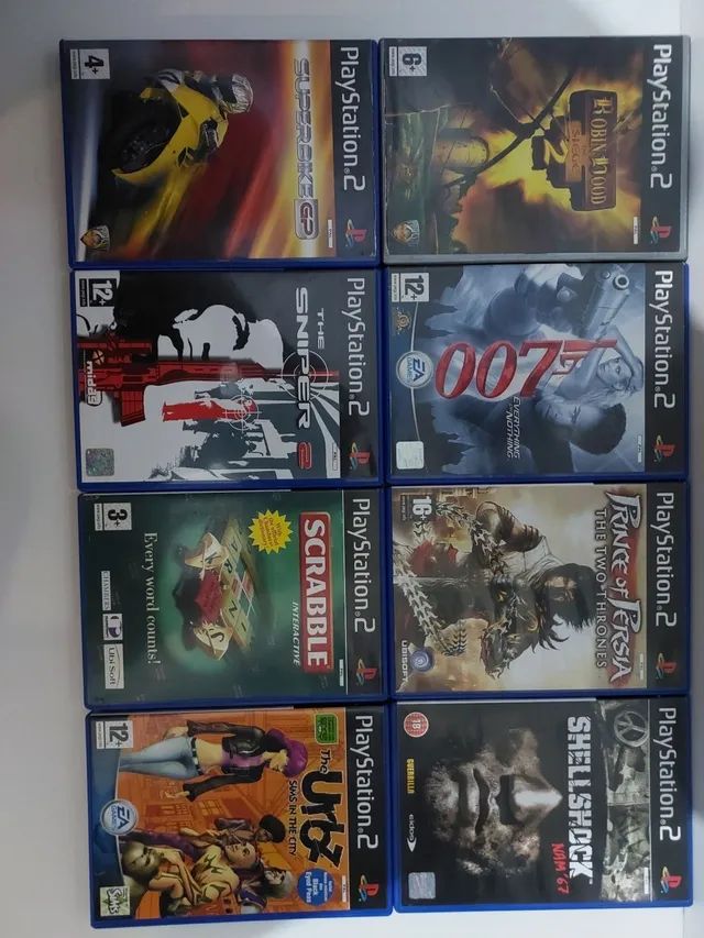 06 Jogos Ps2 A Sua Escolha Lista De Jogos Na Descrição, Parcelamento sem  juros