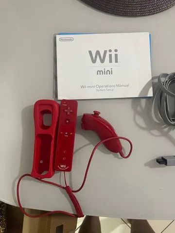 NINTENDO WII MINI RED SYSTEM CONSOLE