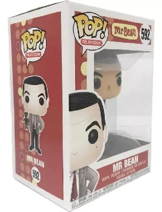 boneco funko pop television mr. mister bean #592 original - Foto 3