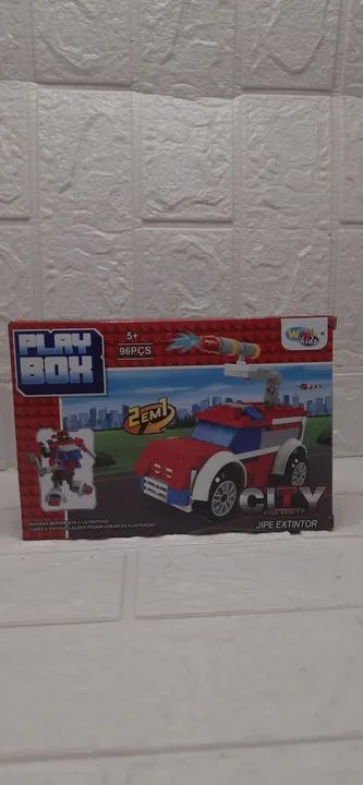 Play Box - Jipe Extintor - 96 Peças