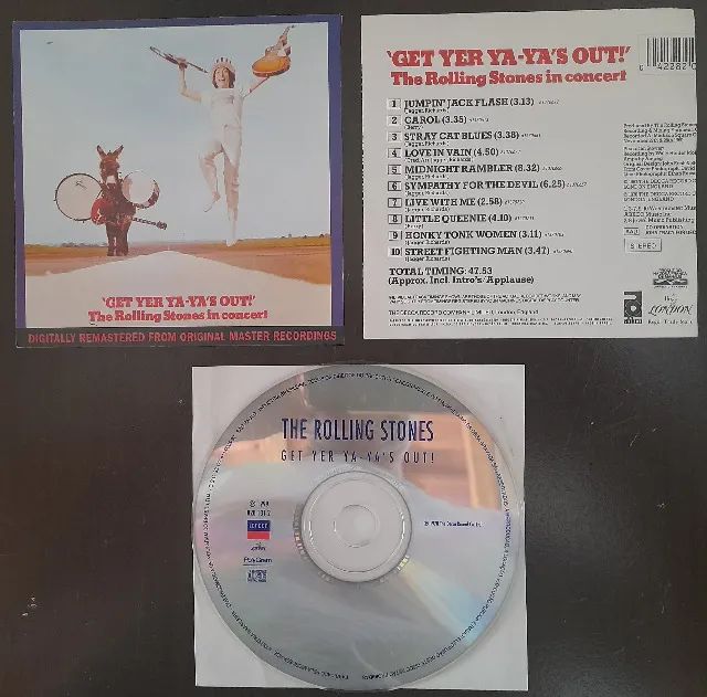 CD - Fulugilo CD73 - The Rolling Stones - Get Yer Ya-Ya's Out! (1969 / 1987 / 1999)