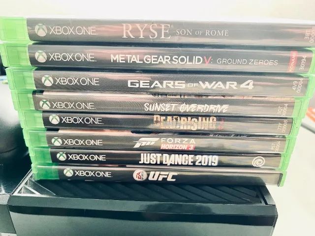 Xbox One 500GB Maravilhoso + 1 Controle Original + 7 Jogos Originais + Kinect - Foto 6