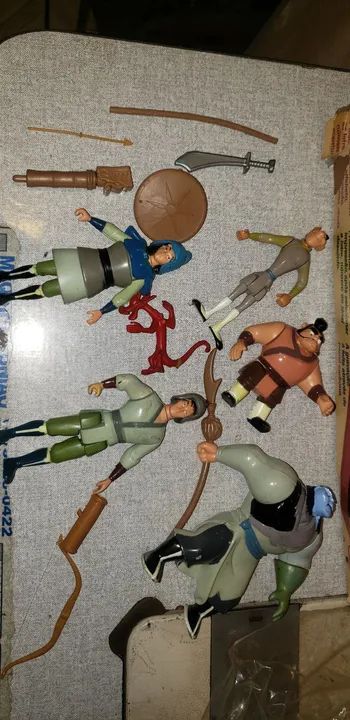 Lote Bonecos de Mulan - Disney !