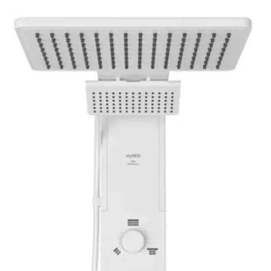 Chuveiro Eletrônico Ducha de Parede Hydra Falls Power Branco 7700W 220V - Foto 4