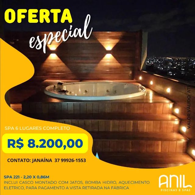 JA - Spa de hidromassagem redondo 