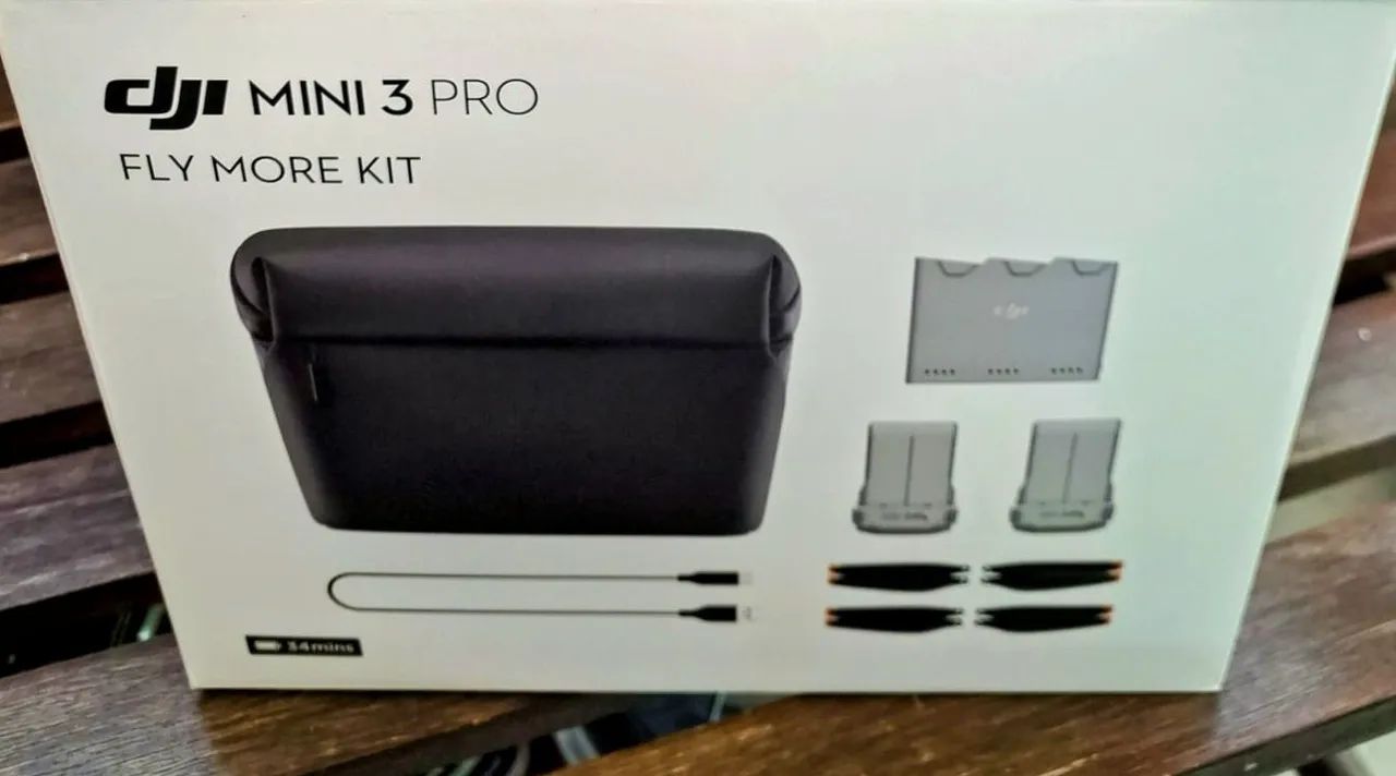 Oferta Kit Fly More DJI Mini 3/3 Pro/4 Pro - Novo/Lacrado