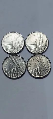 Lote com 4 Moedas Antigas de 1 Cruzeiro (1979,1980,1981 e 1982) Soberbas - Foto 4
