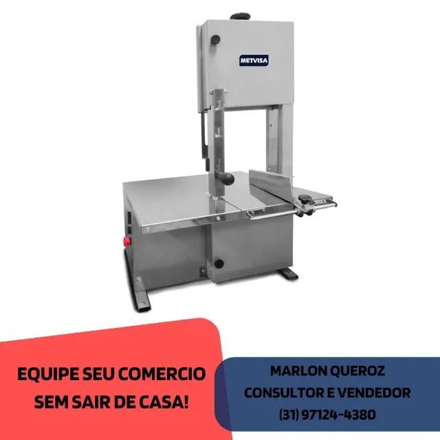 Serra Fita para Açougue de Mesa Metvisa