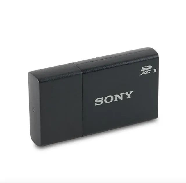 Leitor de cartão original Sony modelo MRWS1/T1 alta velocidade  na caixa e perfeito 