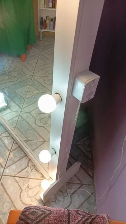 Espelho de Maquiagem com Luzes LED - Foto 5