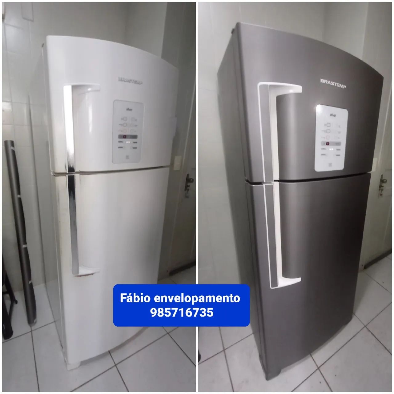 Envelopamento profissional em geladeira  - Foto 5