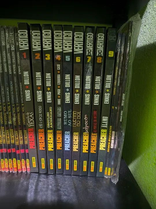 Preacher Coleção Completa- 9 Volumes em Capa Dura