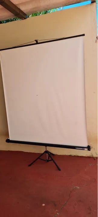 Vendo Tela de Projeção Retrátil  - Foto 4