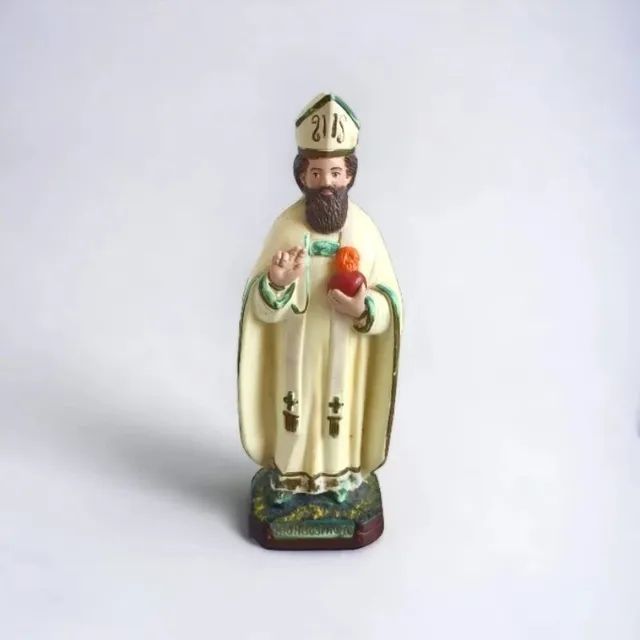 Imagem Santo Agostinho 21 Cm em gesso resinado