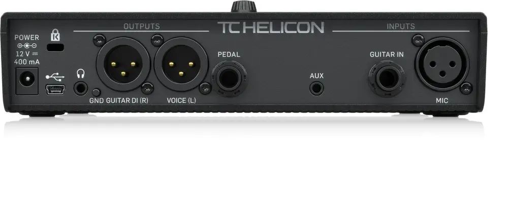 Pedal De Efeito Tc Helicon Voicelive Play Acoustic Preto Todo