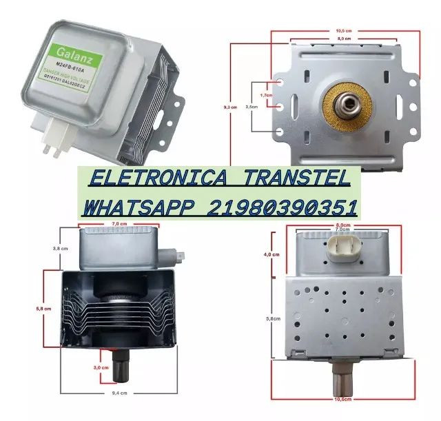 Magnetron Microondas M24fb-610a  M24fc-610a  - Foto 2