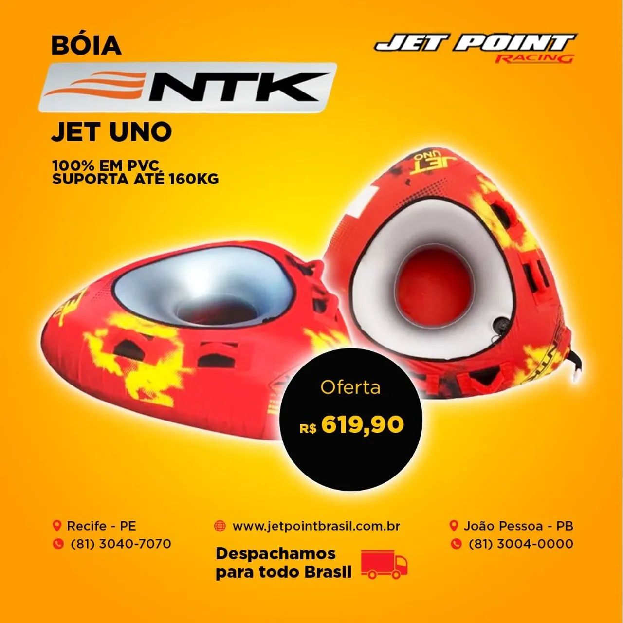 BÓIA ESPORTIVA REBOCAVEL, Temos vários modelos a Pronta ENTREGA, Enviamos p Todo Brasil - Foto 2