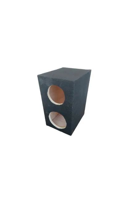 Caixa corneteira 1 driver e 1 tweeter, 36x28x21, acarpetada, nova,  - Foto 3