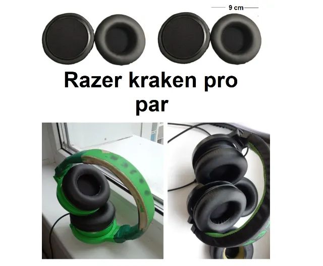 Almofada par Fone Hyperx / Razer / Astro / logitech / JBL / Corsair - Foto 2