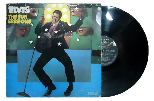Lp Elvis Presley The Sun Sessions 1978 Br Mono