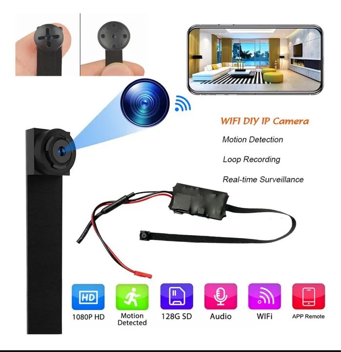 2 Câmeras espiã Wi-Fi - Foto 2