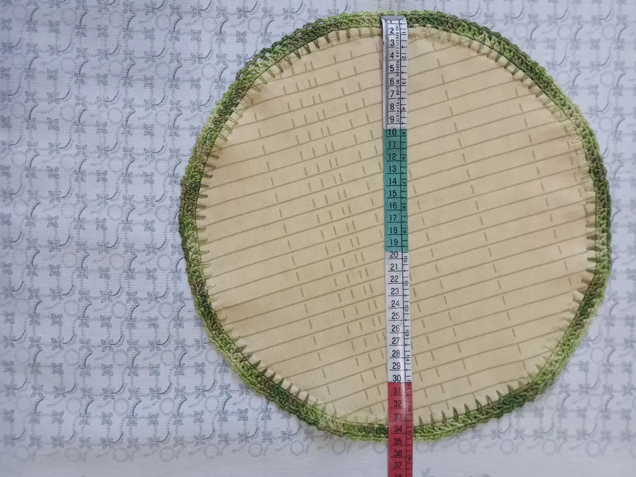 Jogo toalha de mesa individual circular  - Foto 2