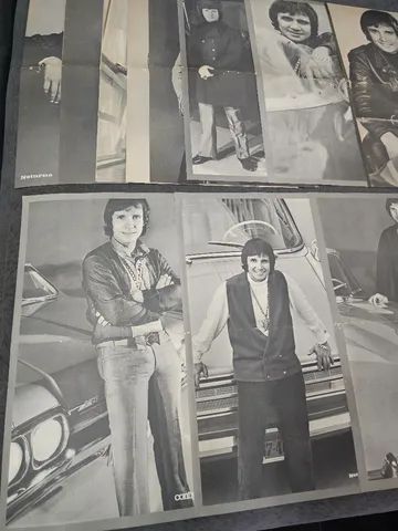 Antiguidade pôster revista contigo década 70 80 roberto carlos - Foto 5