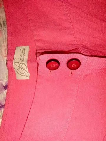 1 CALÇA ROSA FEM. N°40. (BELLA VITTA) - Foto 3