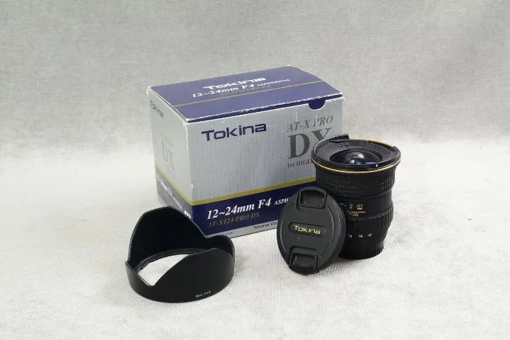 Lente Tokina 12 24mm F4 At X Dx ótima porém anel quebrado não afeta as fotos