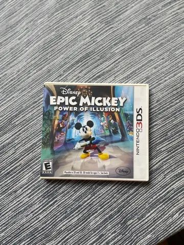 Disney epic mickey power of illusion clearance 3ds