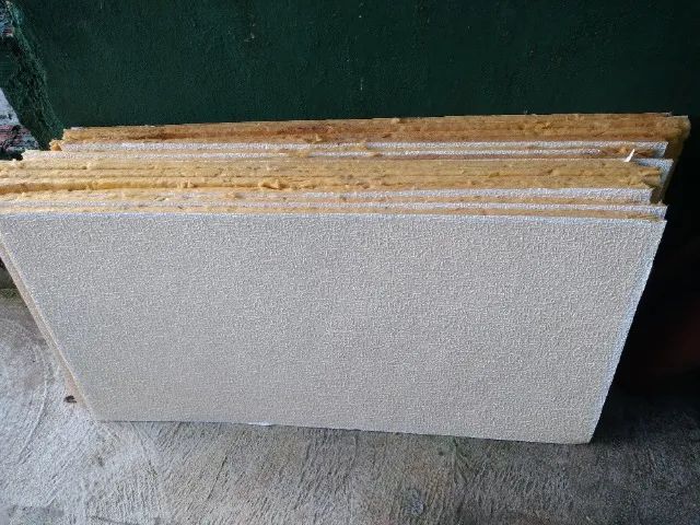 Manta de isolamento acustico e termico Placa Lã de Vidro  40 reais a Unidade - Foto 3