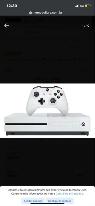 Xbox One Fat  MercadoLivre 📦