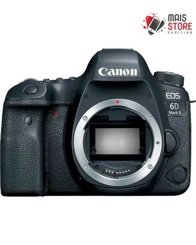 Câmera Digital Canon EOS 6D Mark II 26.2MP 3.0" (Novo/Lacrado)