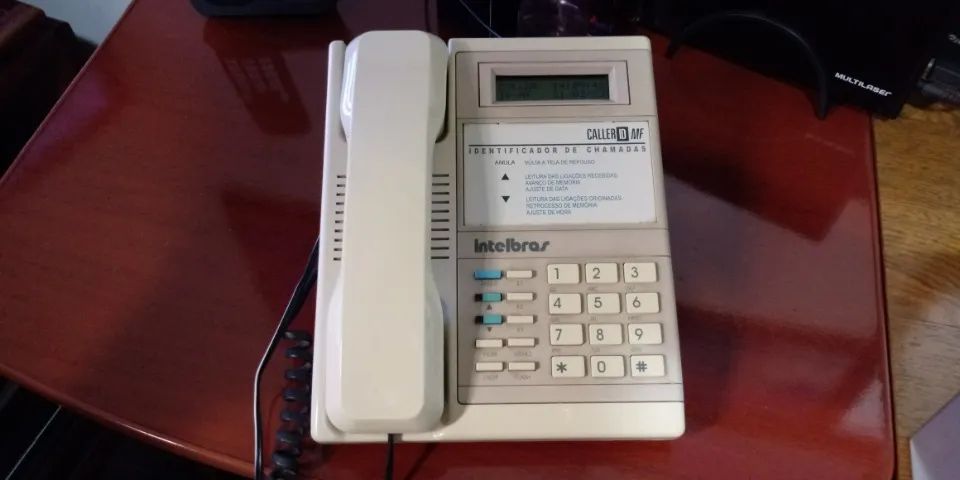 Telefone com fio Intelbras Caller ID MF