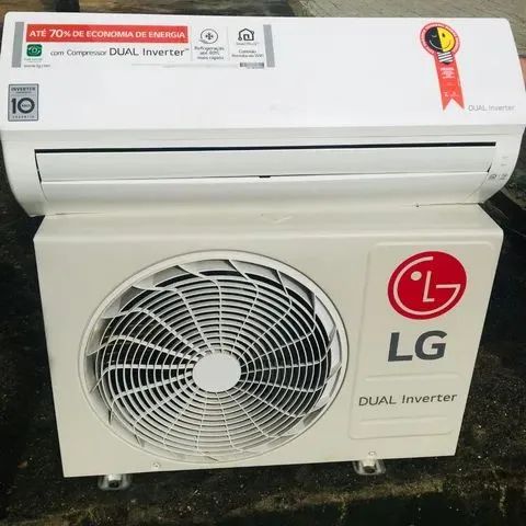 Ar Condicionado LG Dual Inverter 9 mil btus com WiFi 2 mil instalado 