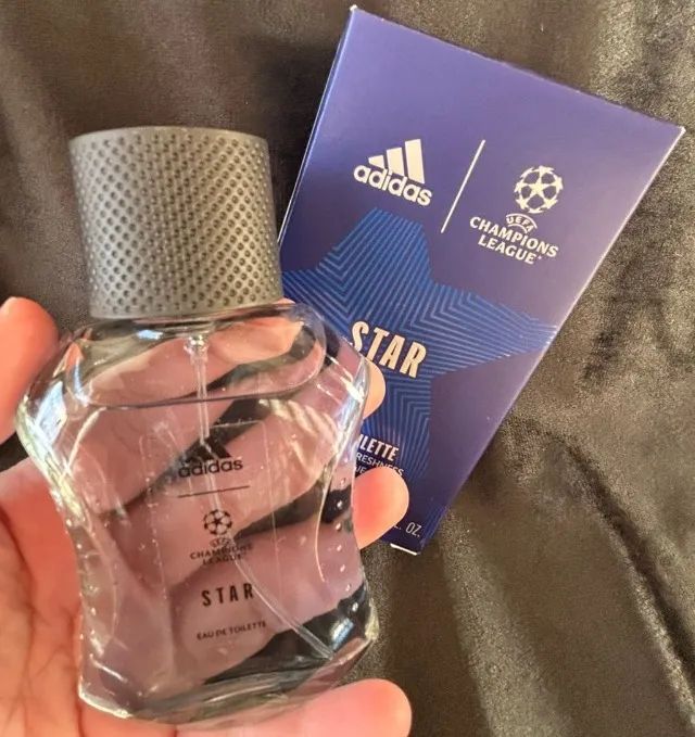 adidas perfume uefa star eau de toilette masculino 50 ml - Foto 2