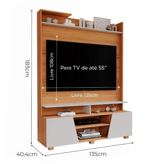 Home Master Permobili, Para Tvs ate 55"  - Foto 3