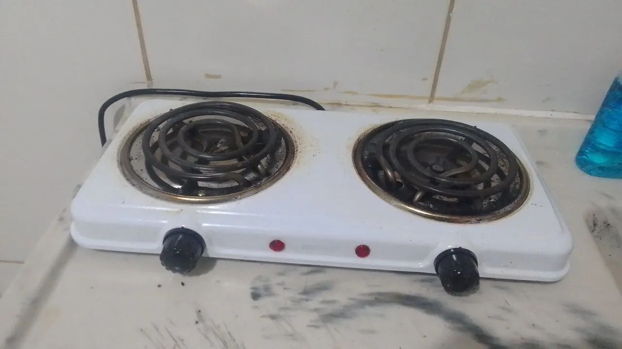 Fogareiro Elétrico 2 Bocas - Usado