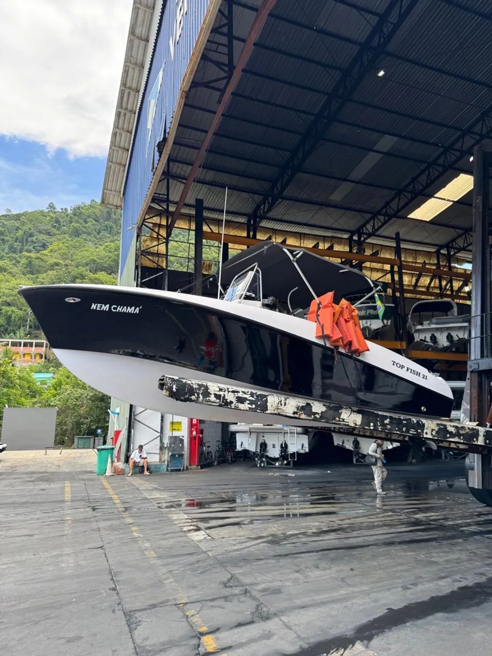 Lancha Top Fish 19 Mercury 200hp - Foto 5