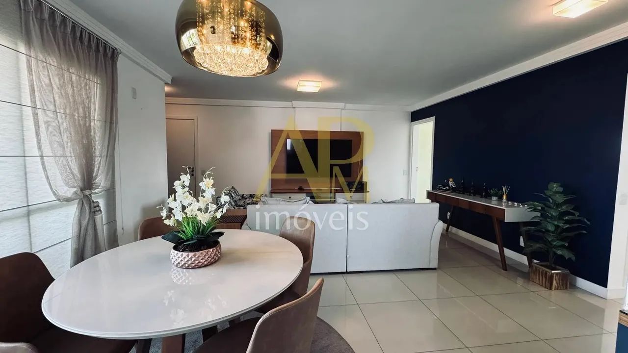 Apartamento mobiliado à venda: 3 dorm (2 suítes), vista mar- Centro/Palhoça - Foto 3