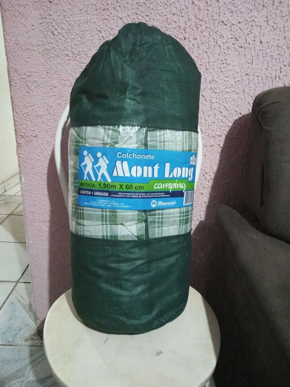 Colchonete para acampamento 