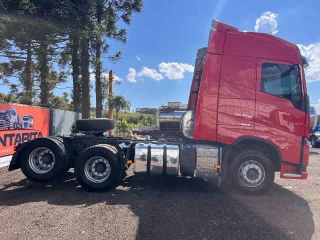 Volvo FH 500 6X2T Globetrotter 2021 Teto Alto Automático Completo Revisado Concessionária - Foto 3